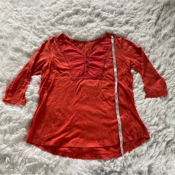 Eddie Bauer 3/4 Length Sleeve Shirt - Picture 5 of 7